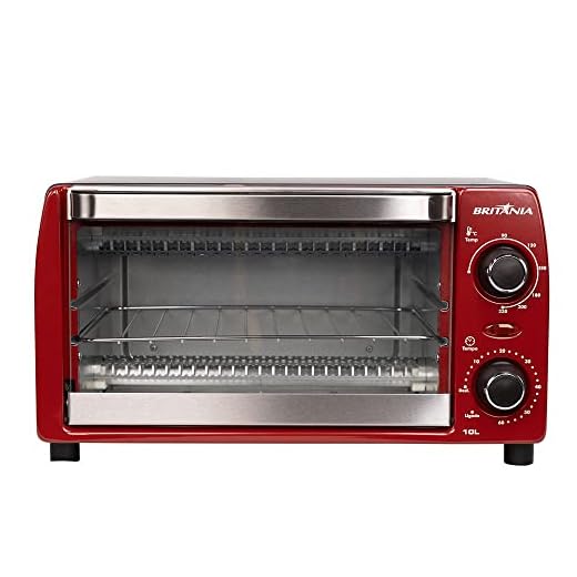 Forno Elétrico, Bfe10v, 10L, Vermelho, 110V, Britânia