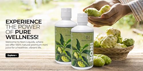 2 pack pure hawaiian noni juice original amp authentic made with 100 noni fruit no added flavors not from concentrate premium superfood