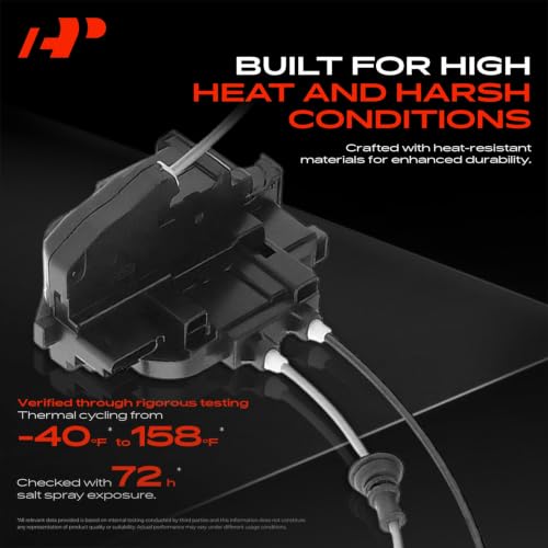 Image of A-Premium Rear Right Passenger Side Door Lock Actuator | Compatible with Hyundai Veracruz 2007-2012