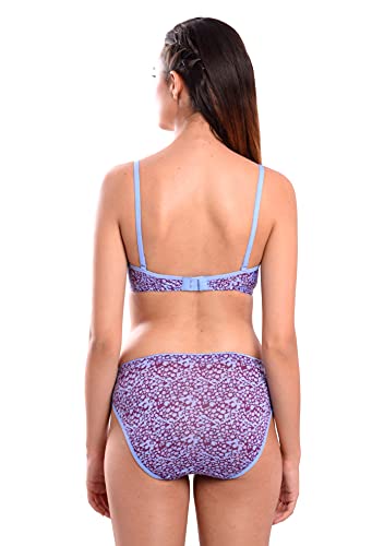 Image of Softskin Womens Seamless Padded Bra & Panty Set - Pack of 3