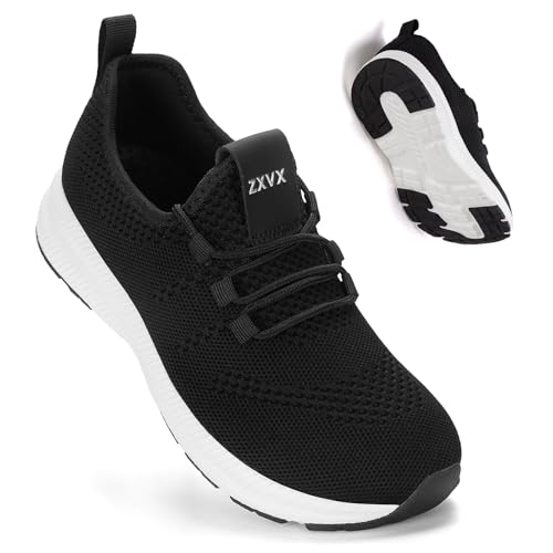 Image of Wide Toe Box Shoes Women Non-Slip Wide Width Sneakers Ultra Light Extra Wide Road Running Shoes for Women Breathable Tennis Walking Gym Workout Trainer 6-12