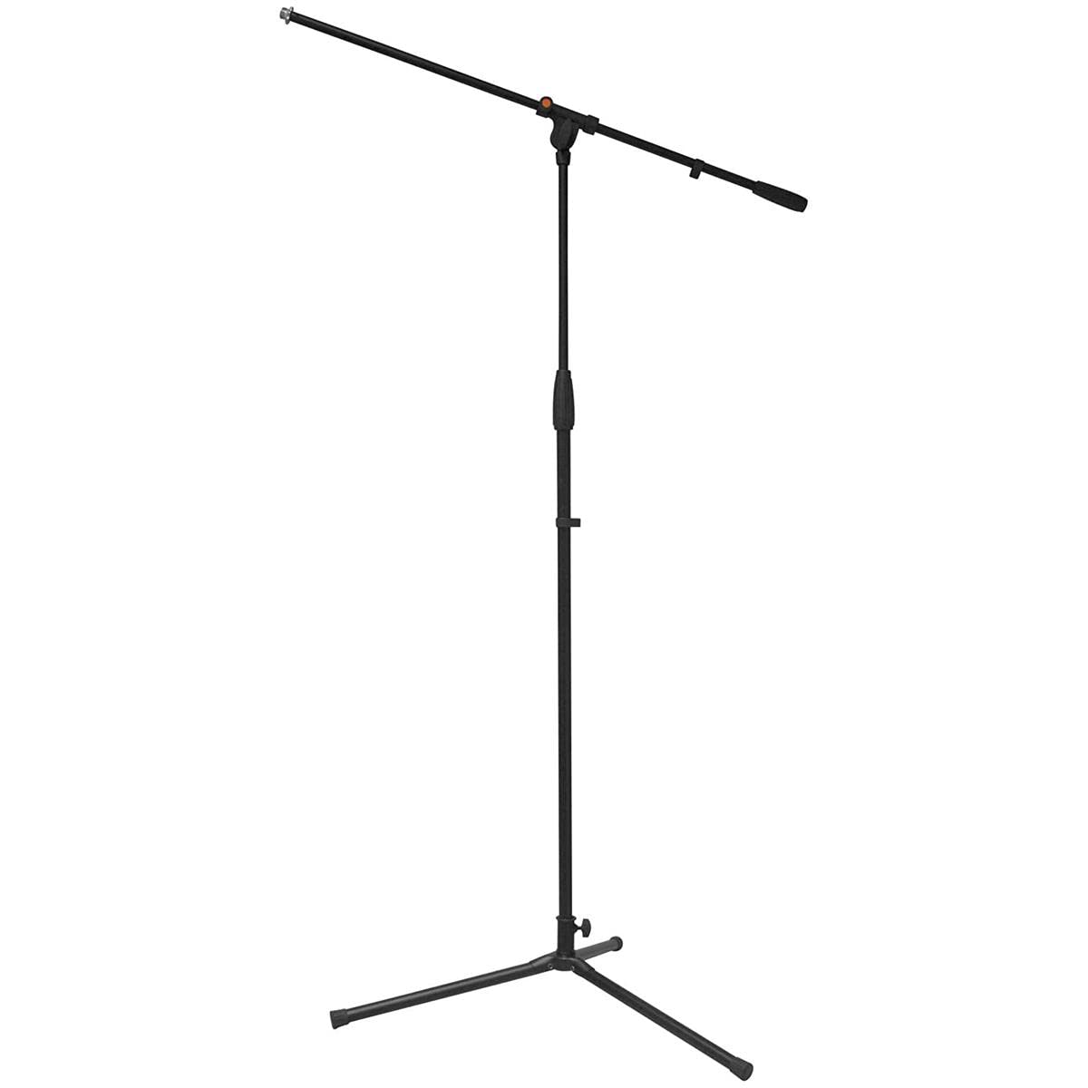 Bespeco SH12NE - Supporto telescopico/treppiedi per microfono, colore nero