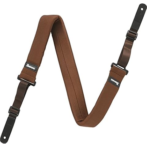 Ibanez Powerpad Guitar Strap - Brown Colour Cover