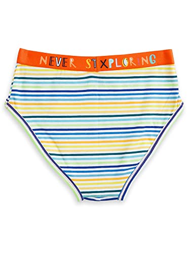 Image of XY Life Arcade Modal Briefs for Boys, Relaxed Fit, Stripes