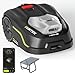 SUNTEK M&auml;hroboter ohne Begrenzungskabel mit Garage, RTK+Vision Rasenm&auml;her Roboter, KI Auto Kartierung 35% Steigung, Smarte Hindernisvermeidung, Multizonen-Management, Empf. 500 m&sup2; Max. 750 m&sup2;