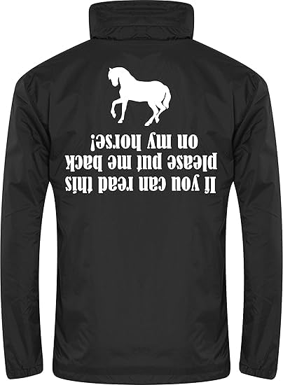 Veste imperméable Edward Sinclair contre la pluie à cheval taille Medium