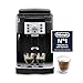 De’Longhi Magnifica S – Perfetto Cafetera Superautomática, Espumador de Leche manual, Espresso y Cappuccino, Panel de Control con Botones, Negro (ECAM22.110.B)