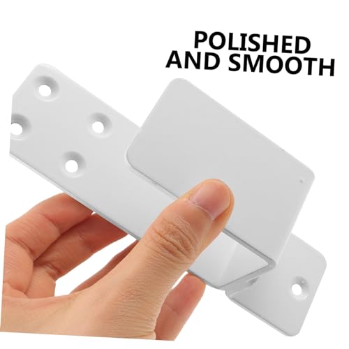 Support de porte coulissante robuste avec barre de sécurité sans perçage pour grange