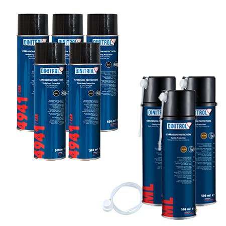 Traitement rouille Dinitrol aérosol pour rouler serein l'hiver