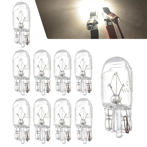 lekudo 10 PCS T10 Car 0.36