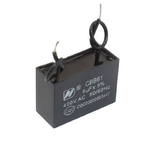 DbuyChX CBB61 AC 450V 5uF Air Conditioner Electric Fan Running