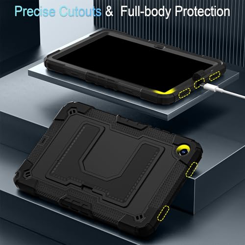 Image of for Galaxy Tab A11 Plus Case Samsung Galaxy Tab A11+ /A9+ 11-Inch, Heavy Duty Military Grade Shockproof Cover for Samsung Galaxy Tab A11 /A9 Plus Cases,Black