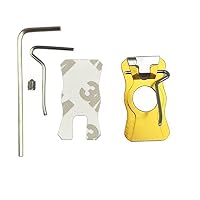 Magnetische Pfeilauflage Für Recurvebögen – Metall, Selbstklebend, In Rot, Blau, Gelb Oder Schwarz, Präzises Bogenschießen