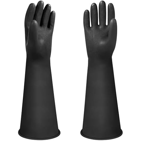 Albefer Heavy Duty Rubber Gloves for Safety Cover