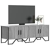  Keyroto Mobile Porta TV Grigio Sonoma 122x34x41cm in Legno Multistrato #03, Mobili Porta TV, Mobile per TV Soggiorno, Mobiletto per TV, Porta TV Moderno, Mobile TV Camera da Letto