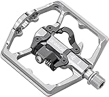 【CUERPO CNC DE ALTA CALIDAD】: los pedales de bicicleta de montaña con una plataforma ancha están hechos con un cuerpo de aleación de aluminio de integración CNC, muy fuerte y resistente al desgaste, es excelente para la estabilidad de conducción en los lados plano y sin clip, con el agarre adicional proporcionado por el Pasadores reemplazables de alta calidad a lo largo de la periferia del marco.
