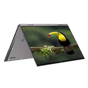 Xixaomiro Notebook 2 em 1 Intel Windows 11, Mini Notebook i7 16GB RAM, SSD 512GB, Tela 10.95" IPS 2K HD 2000 * 1200 Touch, Quad Core, Alder Lake-N N95, Pintura de Suporte, Led-Backlit Teclado (Prata)