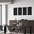 Olanglab Fiberglass Acoustic Wall Panels 4 Pack, 11.8'' x 23.6'' Sound Panels, Fabric Wrapped Sound Proof Panels for Walls (Black)
