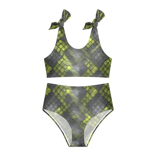 Image of Boccsty Cute Crab Red Blue Girls Swimsuits Kids Bikini Sets 2 Pcs Bathing Suit for 3T