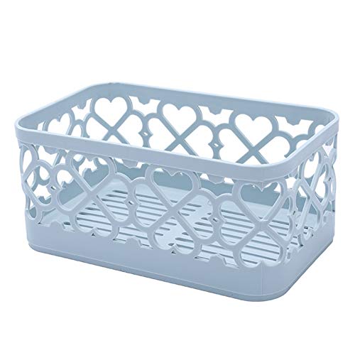Weanty Boîte de Rangement en Plastique PP Multicolore 21 x 12 x 5 x 9,5 cm, Plastique PP, Bleu, 21cm*12.5cm*9.5cm Cover