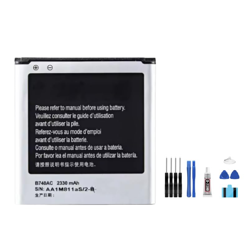 B740AC Generic Batteria B740AC B740AE 2330mAh 3.8V compatibile per Galaxy S4 Zoom C101 C1010 C105 C105K C105A C101L C101S Batteria Del Telefono