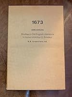 Studies in Old English Literature in Honor of Arthur G. Brodeur 0846216736 Book Cover