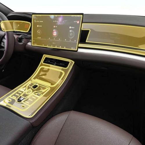 Protector de TPU para habitáculo BYD HAN 2023-2024: accesorio de consola y navegación interior