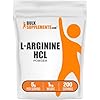 BulkSupplements.com L-Arginine HCl Powder - Nitric Oxide Supplement, Arginine Powder - Unflavored & Gluten Free, 5g per Serving, 1kg (Pack of 5) (11 lbs)