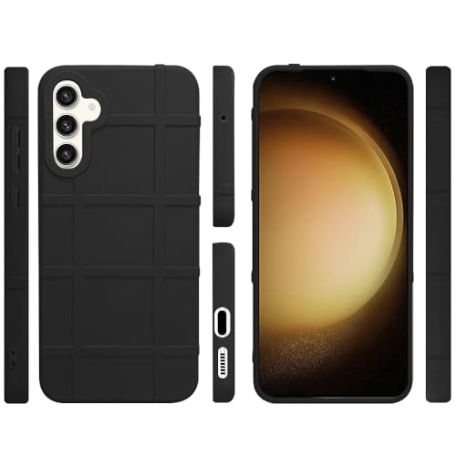 Image of Amazon Basics Shockproof Back Case Cover for Samsung Galaxy S23 Pro 5G | 360 Degree Protection | Slim Protective Case | Anti-Scratch Tough TPU Case for Samsung Galaxy S23 Pro 5G (Black)