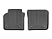 WeatherTech Custom Fit FloorLiners for BMW 750i, M760i, Alpina B7, 740e, 740i - 2nd Row (448743), Black