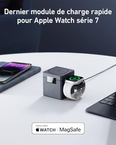 Cube 3 en 1 MagSafe Anker - vue 6