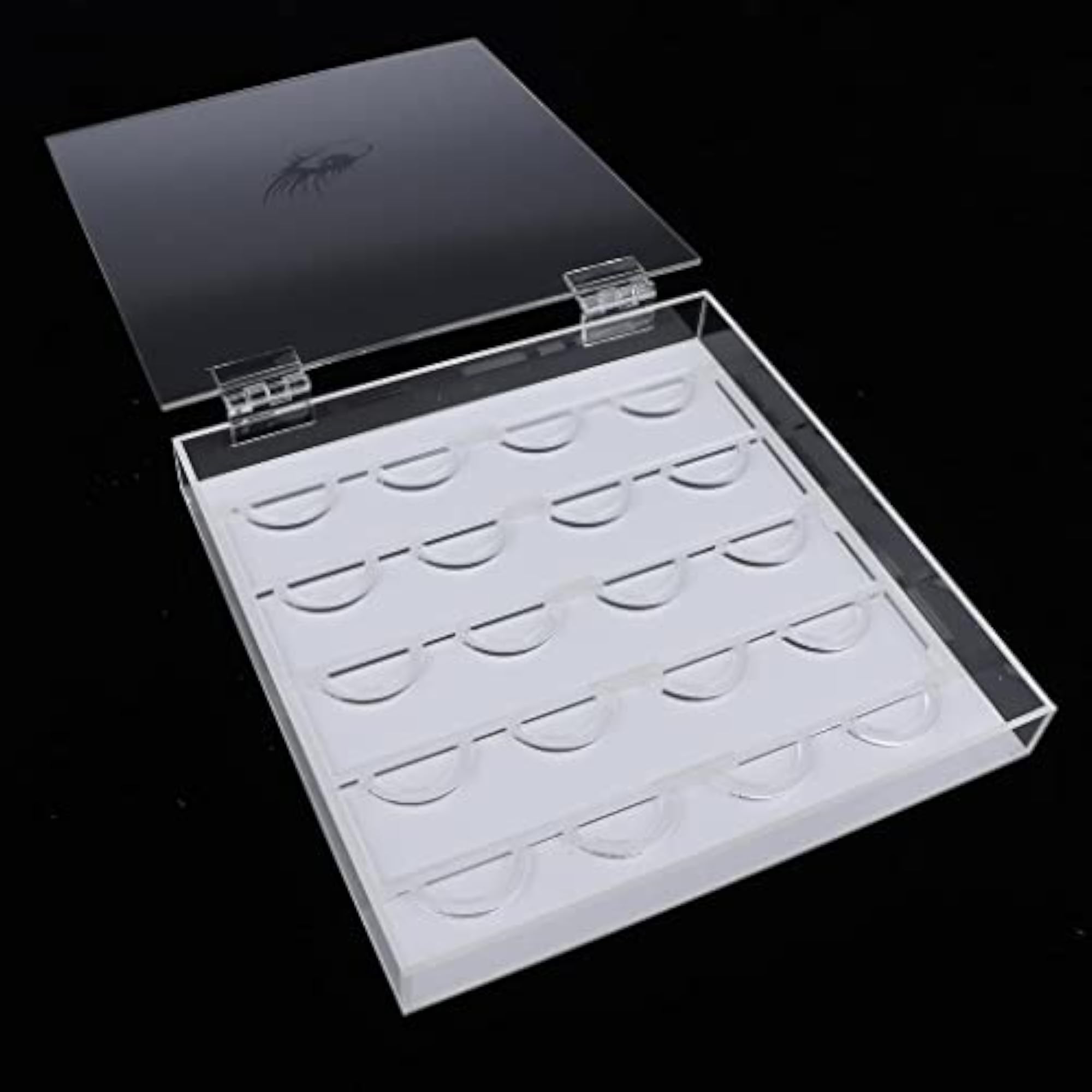 Clear Acrylic False Eyelash Storage Case Box