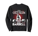 T-shirt Powerlifting con bilanciere vecchio