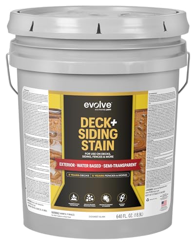 Evolve Wood Stain: Semi-Transparent, UV Protection, for...
