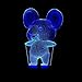 Produktbild Nachtlampen 7 Farben Die Koala Acryl Stereo Vision Ändern LED USB Schlafzimmer Nacht Baby Kreative Geschenke