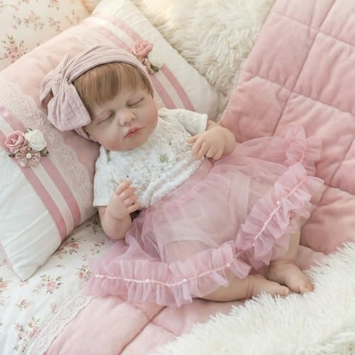 Muñeca Reborn Bebé Realista de 20 pulgadas para Niños miniatura 4