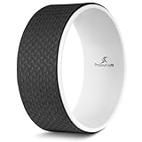 ProsourceFit Yoga Wheel Prop 12" for Improving Yoga Poses, Backbends, Flexibility, Balance, Stretching, Relaxation