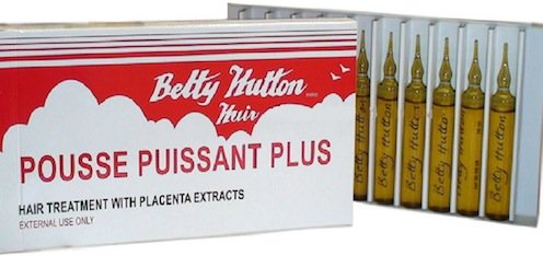 Betty Hutton Hair Treatment with Placenta Extracts 0.33 oz., 10 per Box