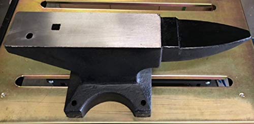 Knife making Hardy Hole Blacksmith STEP BULL HORN 20 Pound Solid FORGED STEEL