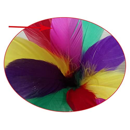 OFFIGAM 6Stücke Kick Federbälle Jianzi Sportspiel