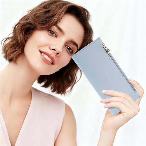 Image of Tipmile Slim Wallet for Women, RFID Blocking Credit Card Holder