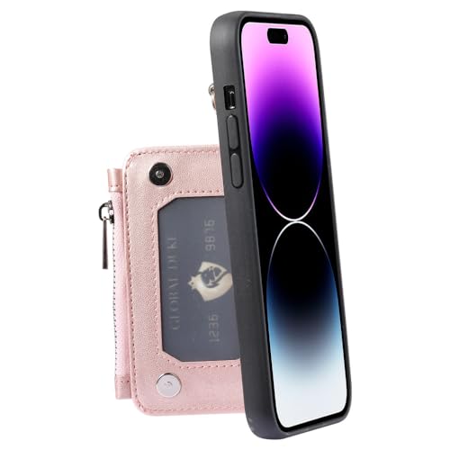 Étui portefeuille iPhone 12 Pro Max résout le transport encombrant avec sangle