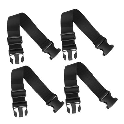 TOYZFRIENDY 4 Piezas Correas de Amarre Ajustables de Nylon con Hebilla para Equipaje y Mochilas Resistentes y Duraderas para Viajes y Actividades al Aire
