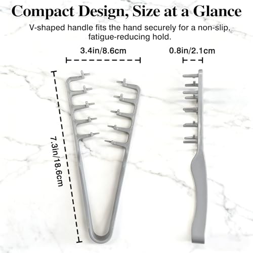 Peine de Dientes Anchos Texturizador para Hombres miniatura 4