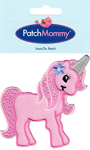 Patchmommy Unicorn Patch, Iron On/Sew On - Appliques For Kids Children (Pink) #TOP2