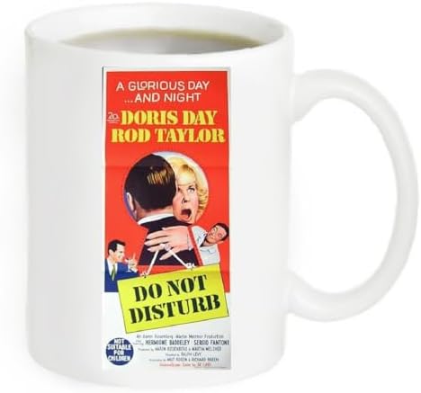 Generic Do Not Distrub Movie Poster Coffee Mug - The photo is printed on both side #DD25, 11fl oz, White image 2