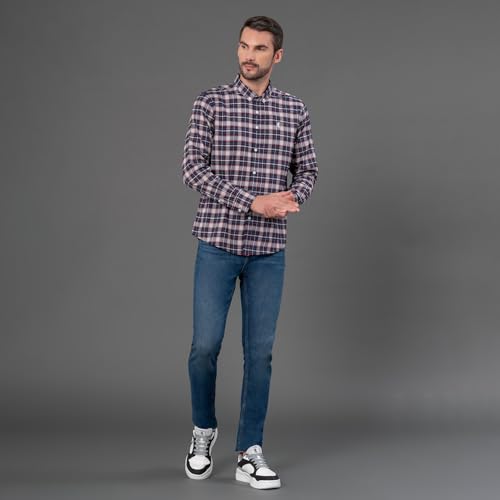 Image of Red Tape Checked Shirt for Men | Classic & Versatile