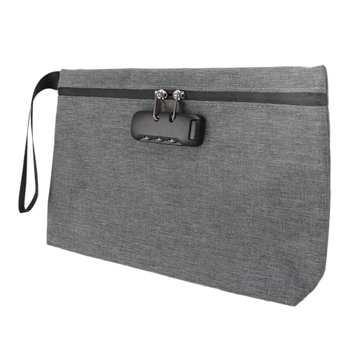 Saco à Prova de Cheiro de Carbono Ativado, Saco Portátil à Prova de Odor Com Fechadura de Combinação