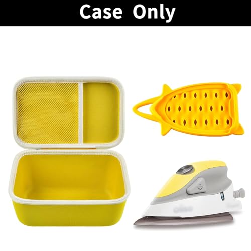 Gwcase YELLOWIRONCASE-GW0829 Case Compatible With Oliso M2 Pro Mini Project Iron. Travel Irons Carrying Organizer Holder thumb #1
