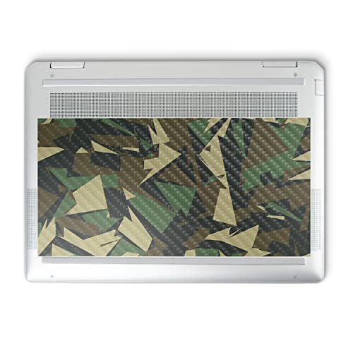 Image of MightySkins Carbon Fiber Skin Compatible with HP Spectre x360 14 inch (2022) Full Wrap Kit - Polygonal Camo | Protective Durable Textured Carbon Fiber Finish | Easy to Apply | Made in The USA